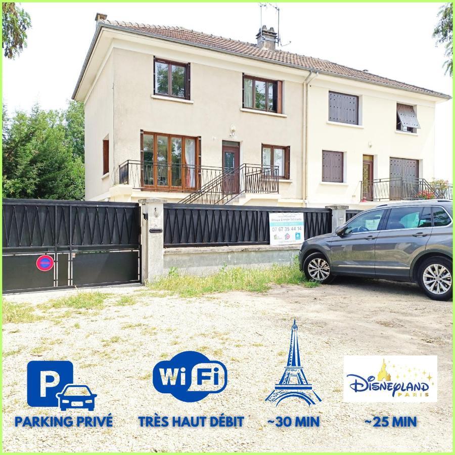 Qhome 1 - Studio Entre Paris Et Disney Вилие-сюр-Марн Екстериор снимка